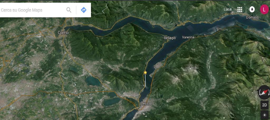 L For Lake Mandello del Lario Eksteriør billede